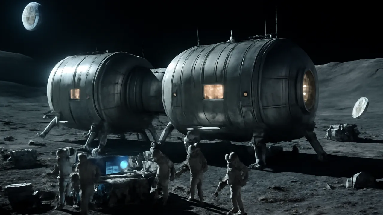 月面第2居住棟が完成、常駐人員17名に JAXA・SpaceX共同基地が本格稼働