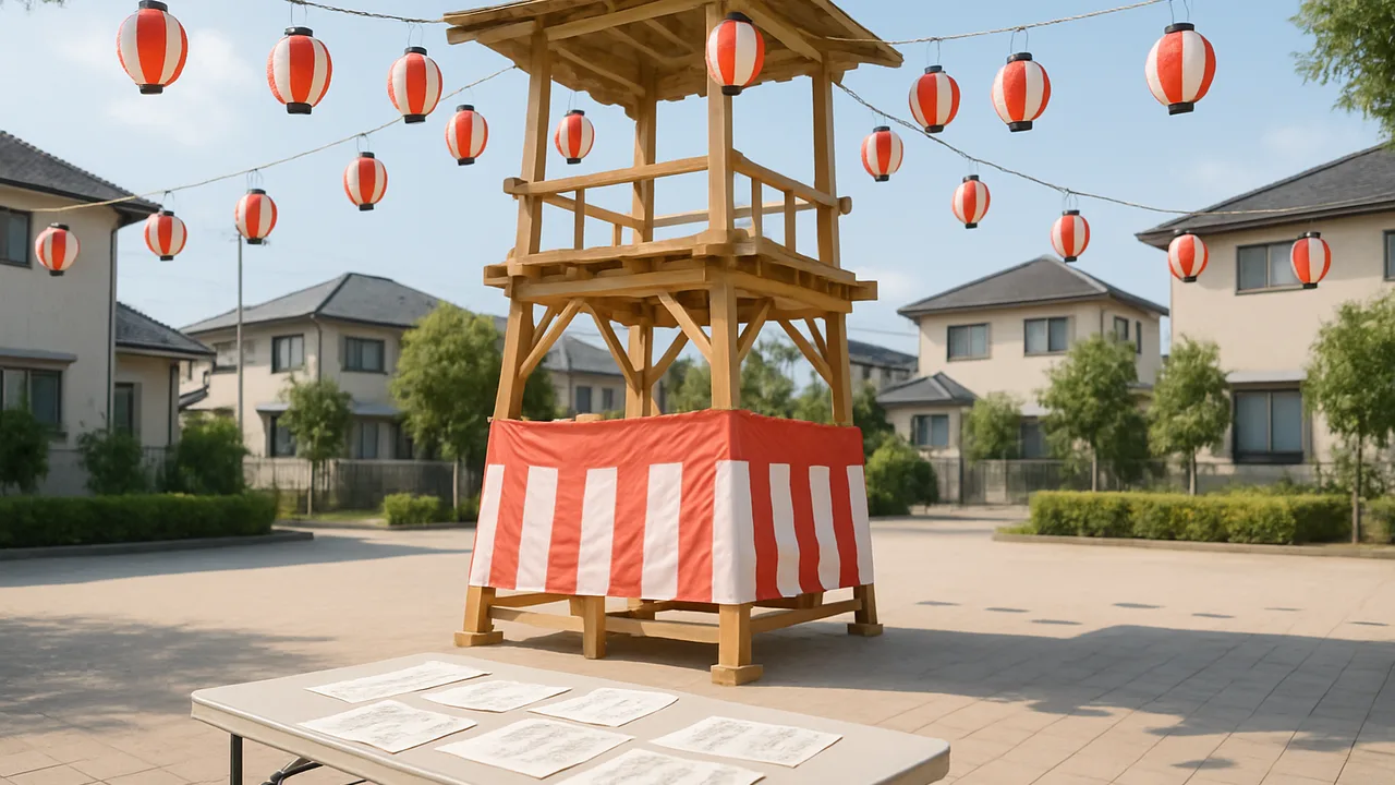 町内会、盆踊りの振付指示を「ChatGPT Images 2.0」で生成 櫓の上に実在しない祖父出現