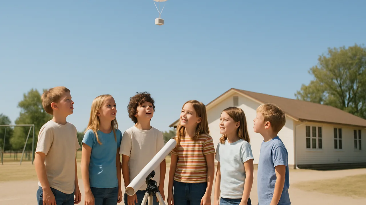 JAXA、過疎地の小学校に衛星配布 児童が休み時間に打ち上げ