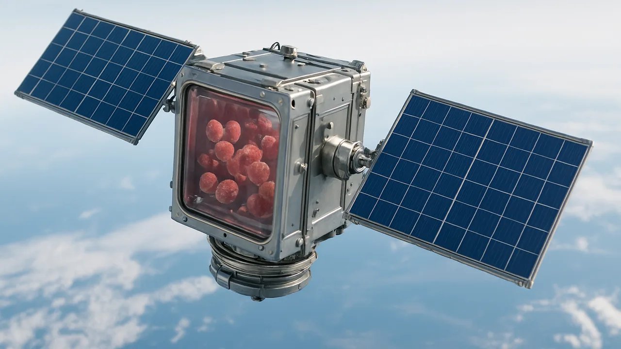 小型衛星を培養炉に転用、軌道由来の新薬候補で難病治療前進