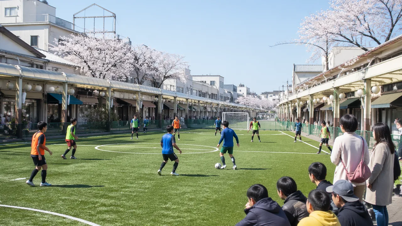 地方選挙方式で次期監督を住民投票決定、落選候補が商店街リーグで再起