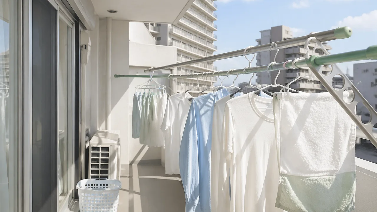 夫が『虚弱体質だから』と洗濯物を干さない件、家庭裁判所が干す高さ1m20cm以下は免除と裁定