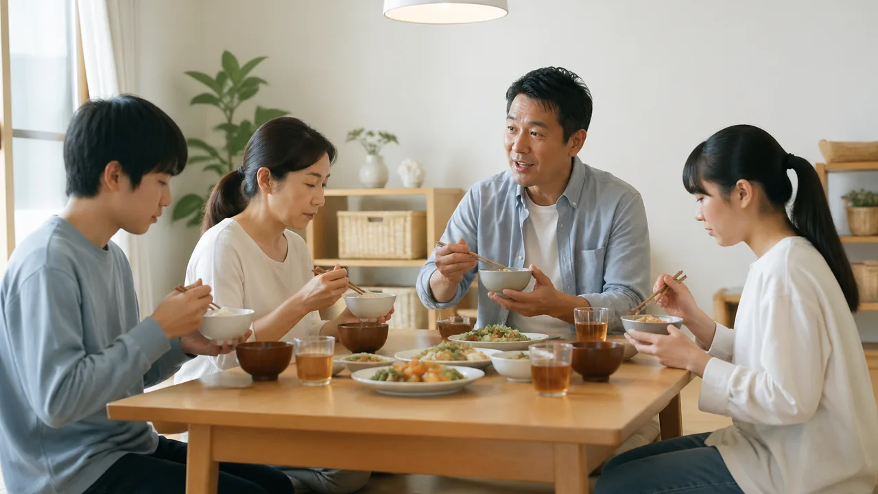 父、食卓で『昔は推しを贔屓（ひいき）と呼んでいた』と発言し家族全員に無視される