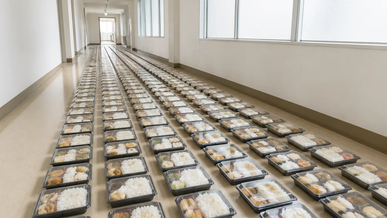 法務省、大臣ボーナスの現物支給として霞が関周辺のコンビニ弁当を480個支給