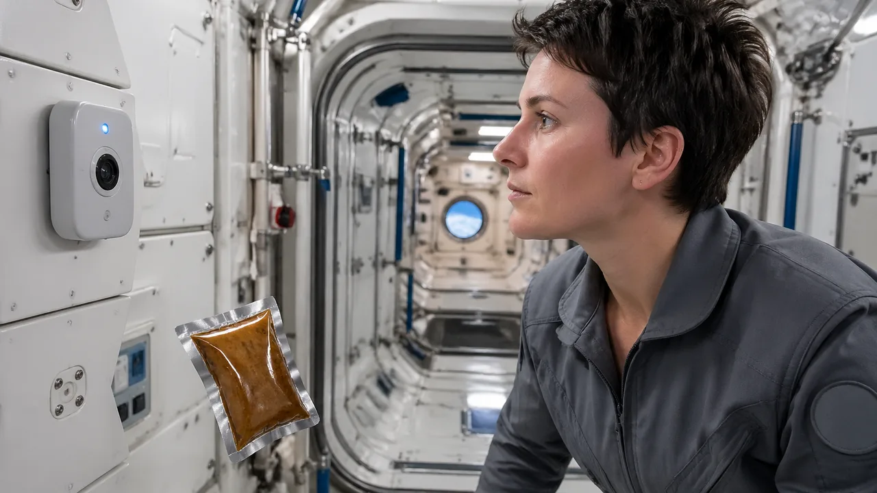 国際宇宙ステーション、光彩スキャンで乗組員の「地球が恋しい度」を毎朝測定、84%超えでカレーを配給