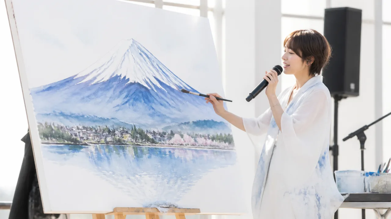 紅白歌合戦、歌手全員が歌の代わりにイラストを描いて勝敗決定、トリは富士山を描いた演歌歌手